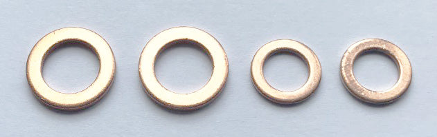 Fork Leg Copper Washer Set (4)